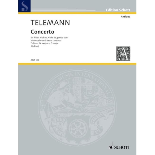 Telemann, G.Pp - Concerto D...