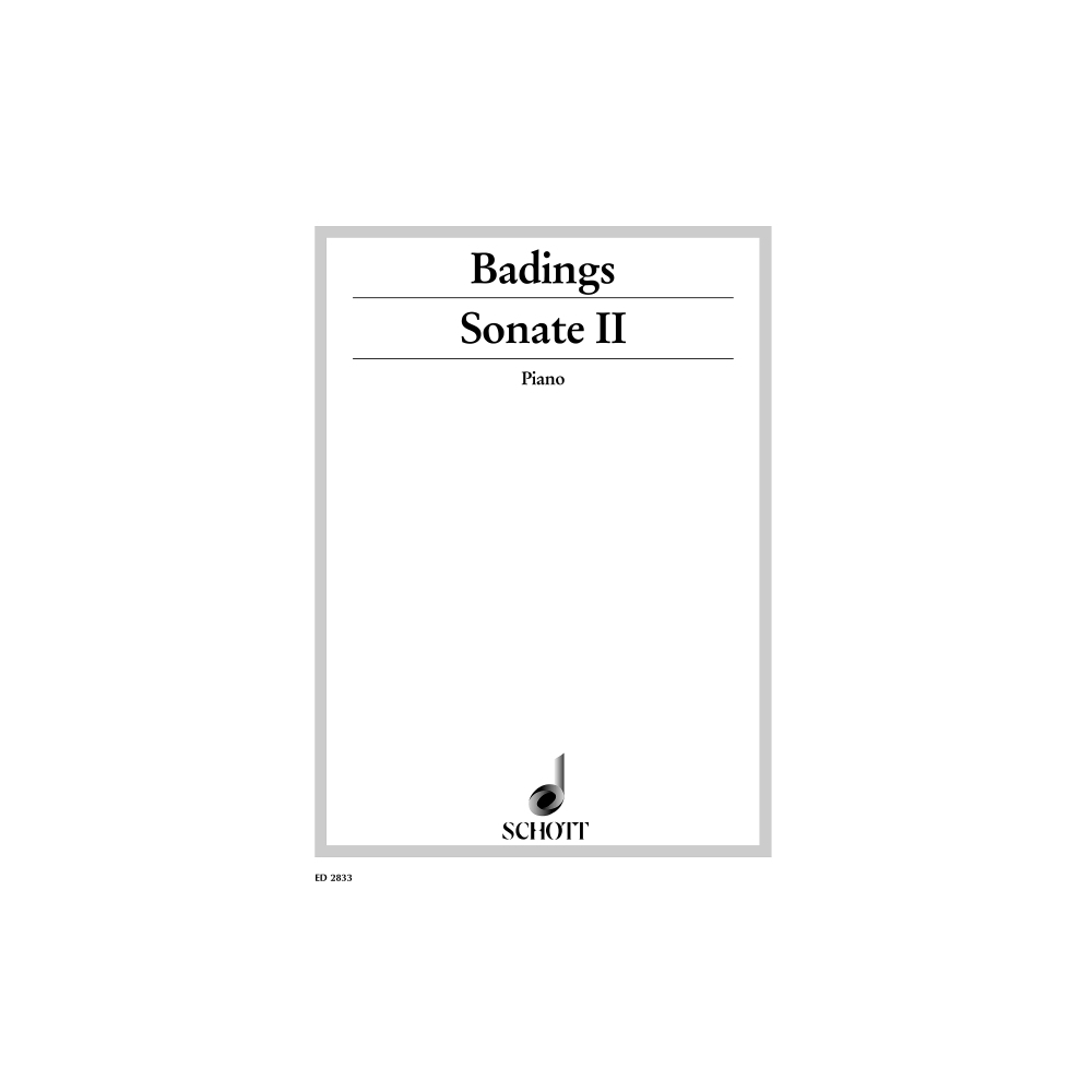 Badings, Henk - Sonata II 