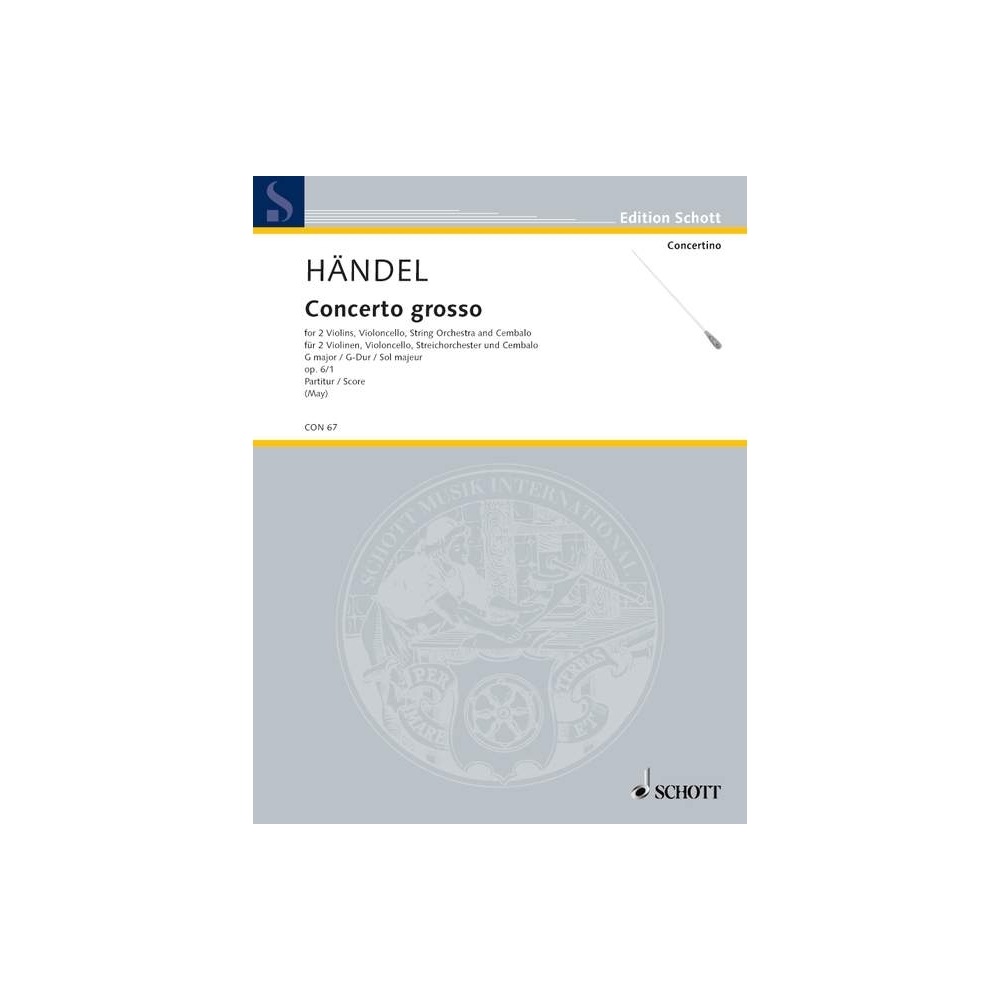 Handel, George Frideric - Concerto grosso op. 6 HWV 319 