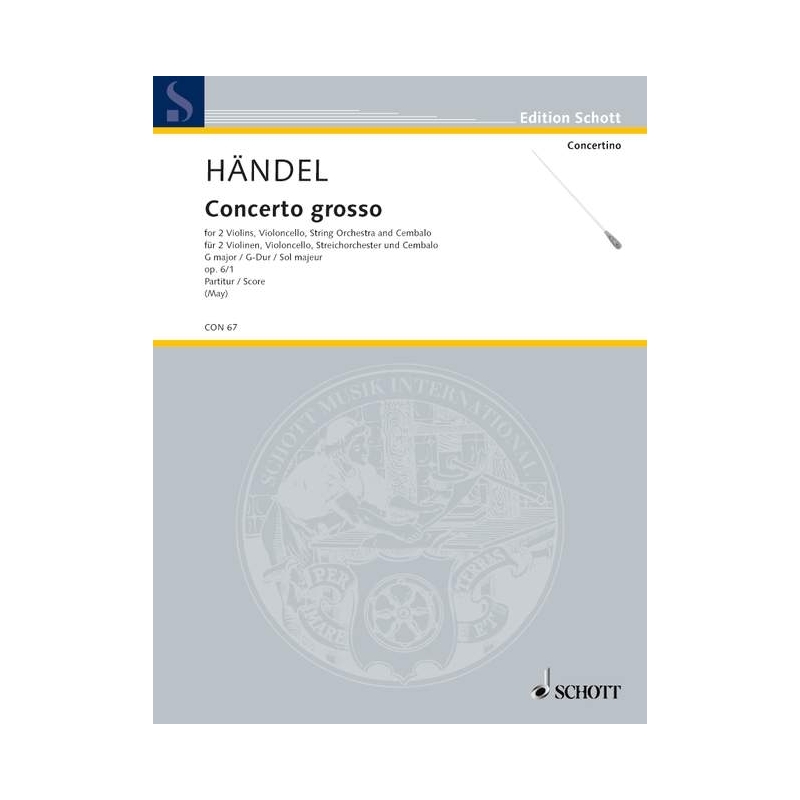 Handel, George Frideric - Concerto grosso op. 6 HWV 319