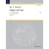 Bach, Wilhelm Friedemann - Adagio and Fugue D minor Falck 65 