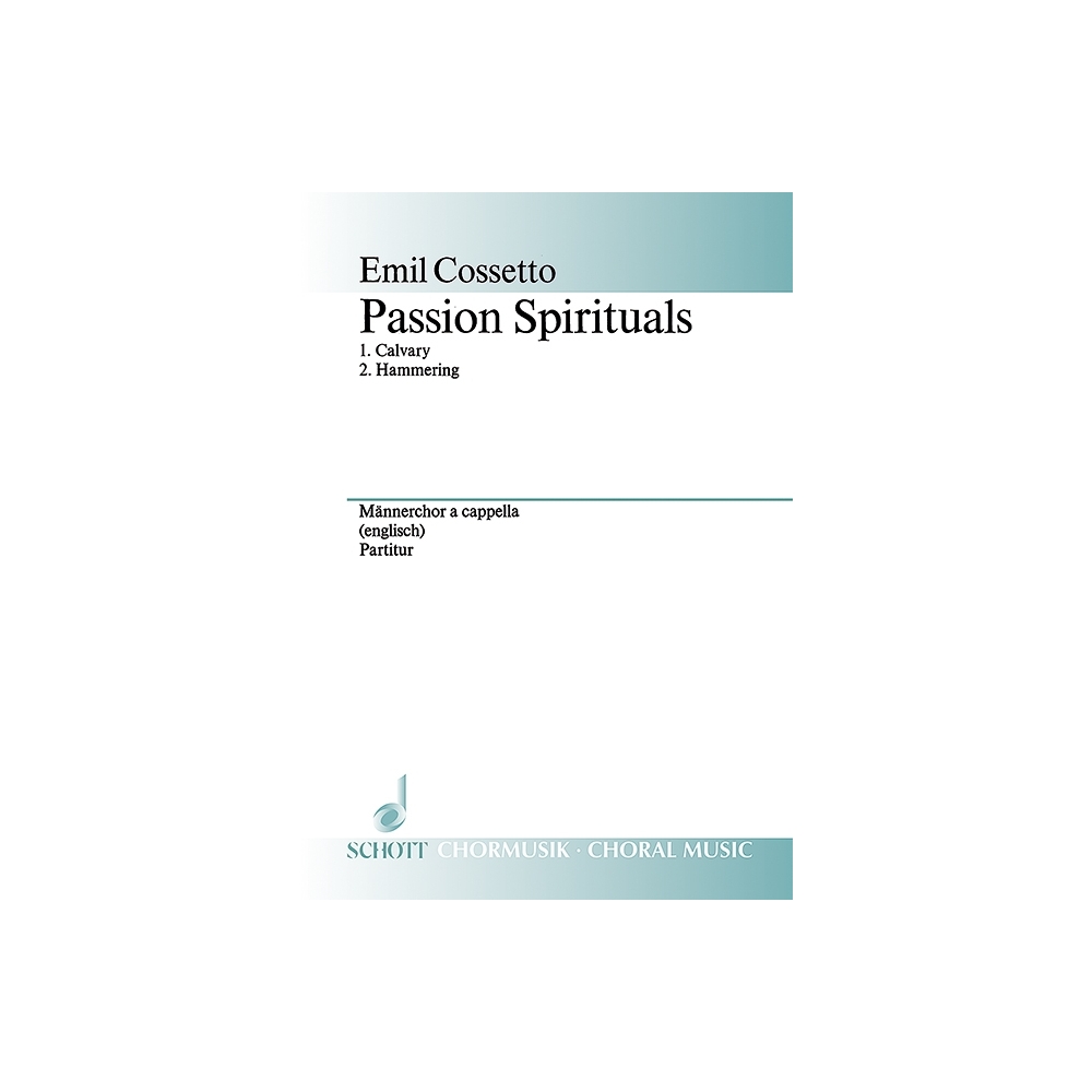 Cossetto, Emil - Passion Spirituals 