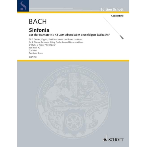 Bach, J.S - Sinfonia BWV 42 