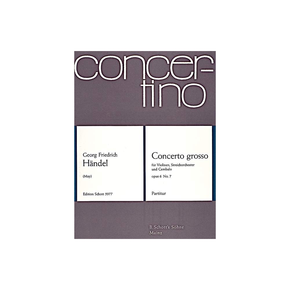Handel, George Frideric - Concerto grosso op. 6 HWV 325 
