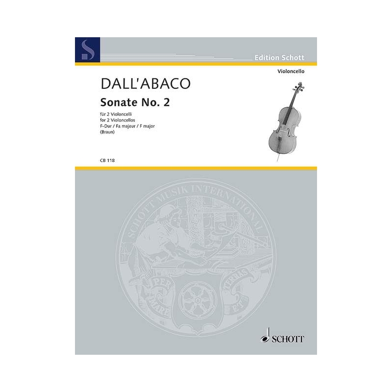 Dall'Abaco, Joseph Clemens Ferdinand - Sonata No. 2 F Major 