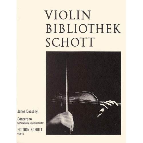 Decsényi, János - Concertino 