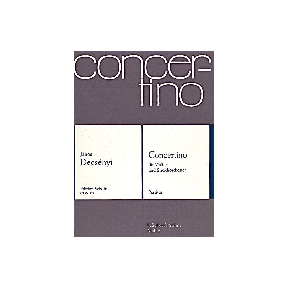 Decsényi, János - Concertino 