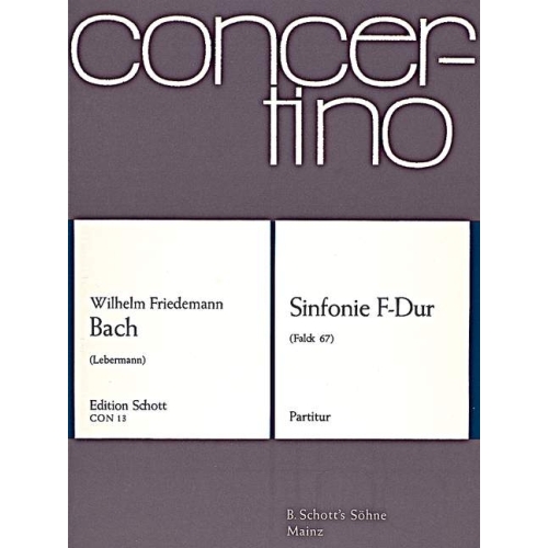 Bach, Wilhelm Friedemann -...