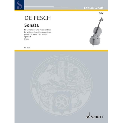 Fesch, Willem de - Sonata G minor op. 8/5
