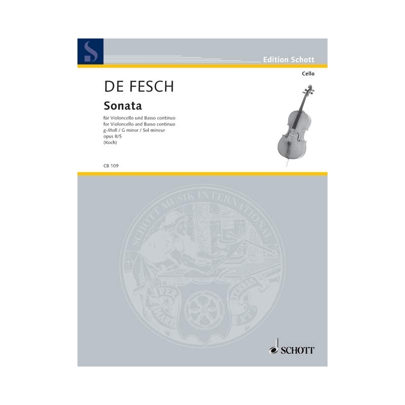 Fesch, Willem de - Sonata G minor op. 8/5
