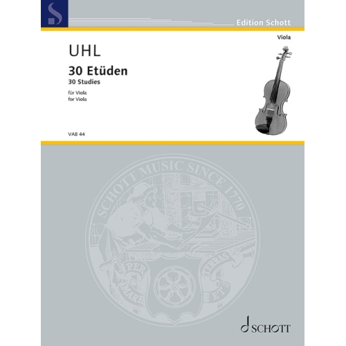 Uhl, Alfred - 30 Studies 
