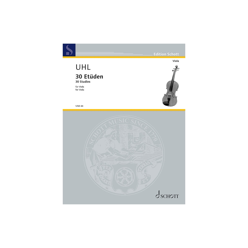 Uhl, Alfred - 30 Studies 