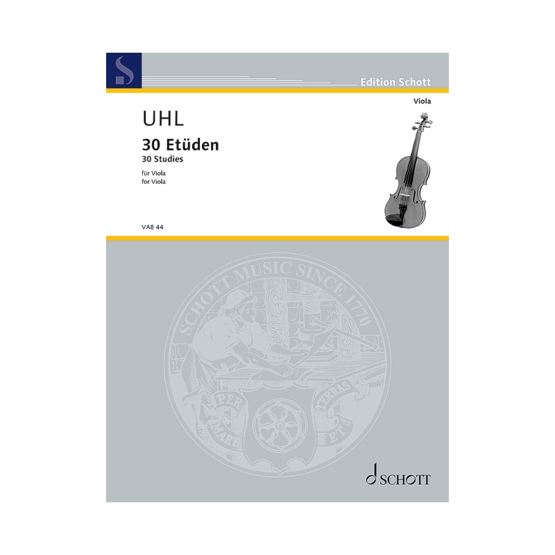 Uhl, Alfred - 30 Studies 