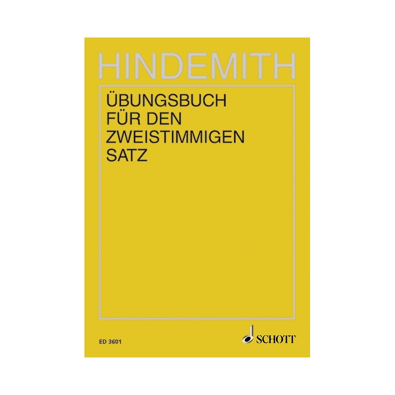 Hindemith, Paul - Unterweisung im Tonsatz Vol. 2