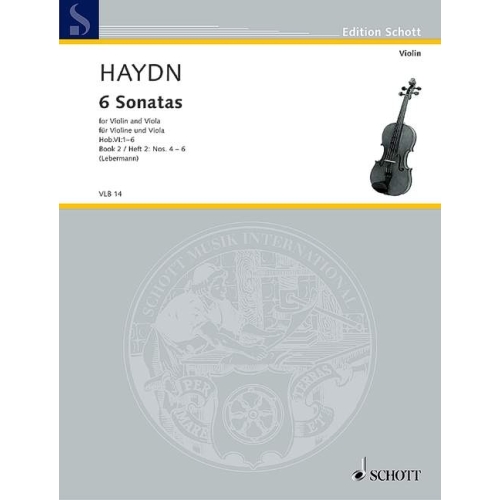 Haydn, Joseph - 6 Sonatas...