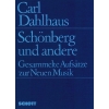Dahlhaus, Carl - Schönberg und andere 