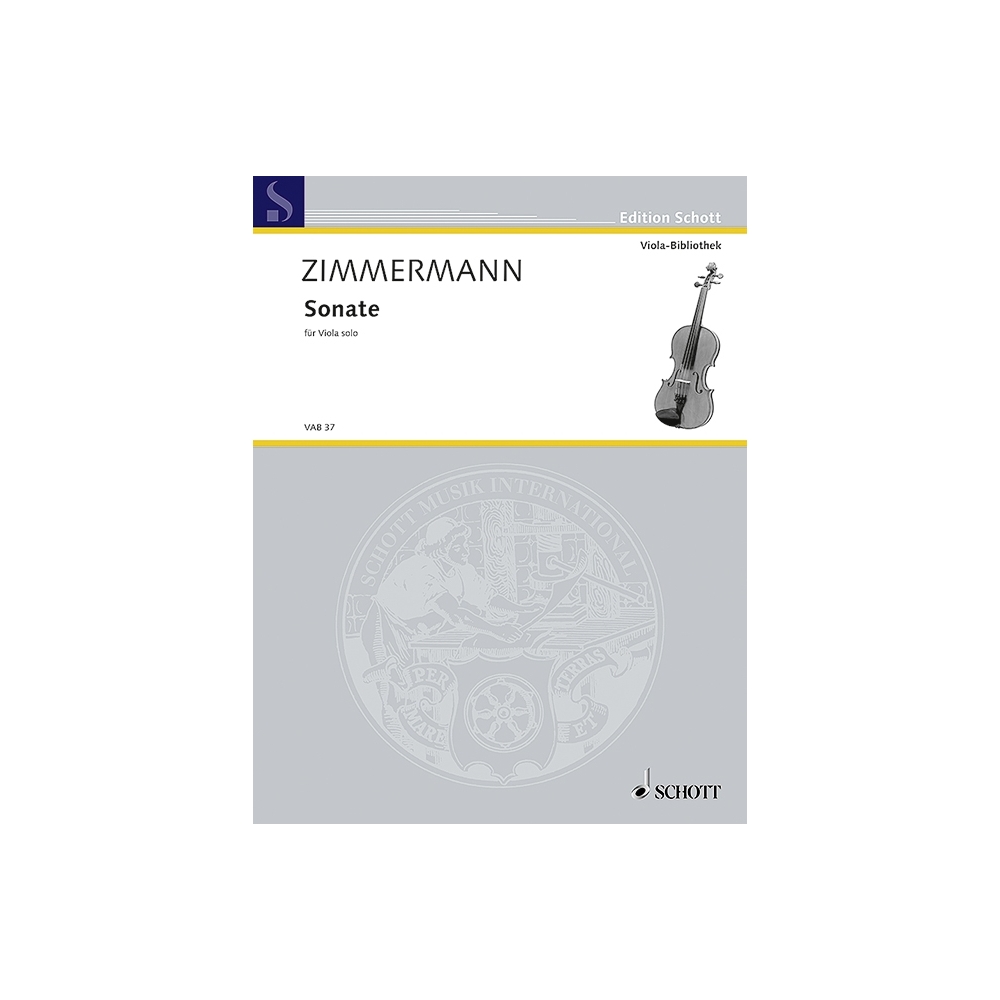 Zimmermann, Bernd Alois - Sonata 