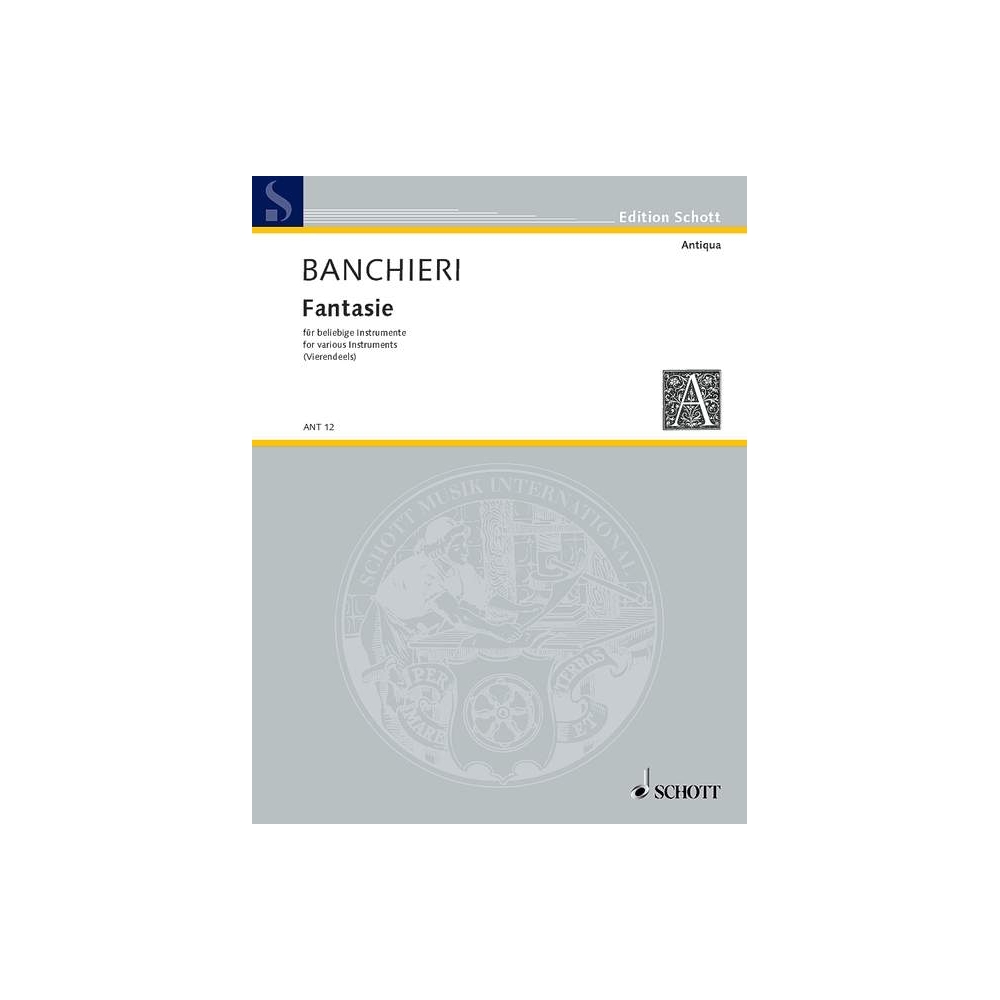 Banchieri, Adriano - Fantasie overo canzoni alla francese 