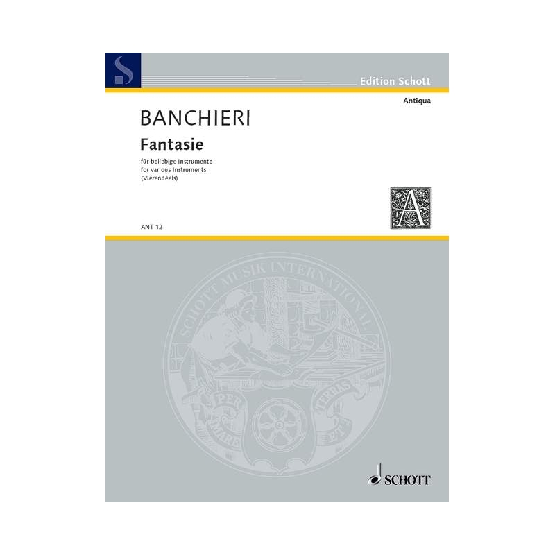 Banchieri, Adriano - Fantasie overo canzoni alla francese 
