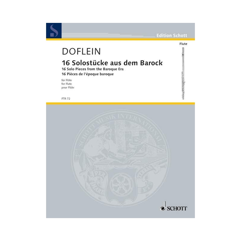 16 Solo Pieces from the Baroque Era 