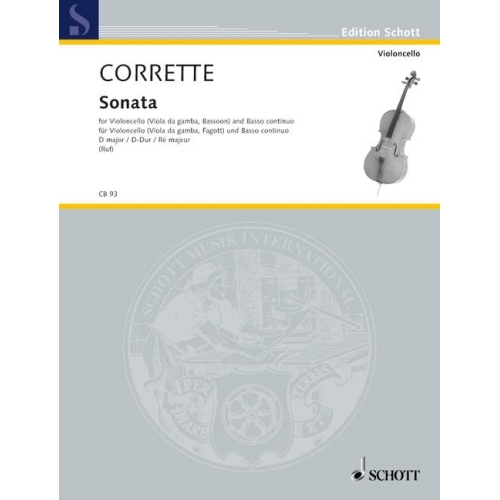Corrette, Michel - Sonata D...