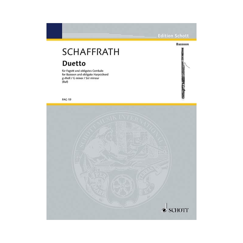 Schaffrath, Christoph - Duetto G minor