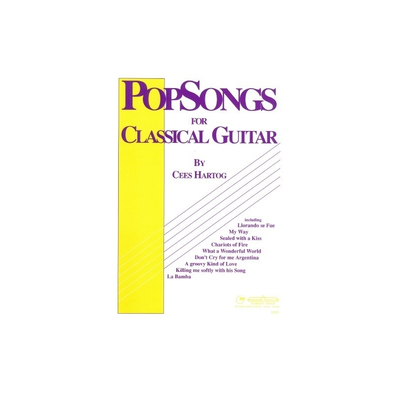 Hartog, Cees - Popsongs For Classical Guitar 1