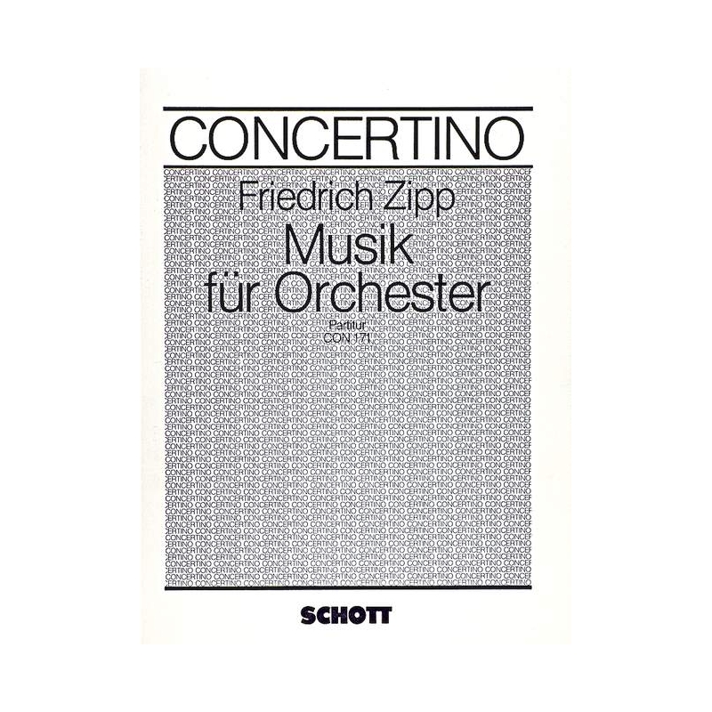 Zipp, Friedrich - Musik 