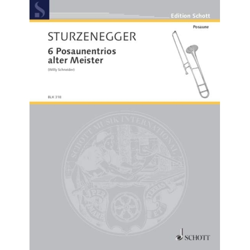 6 Posaunentrios alter Meister 