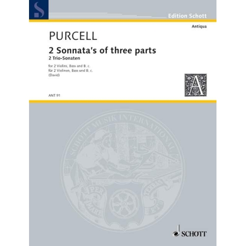 Purcell, Henry - 2 Sonatas...