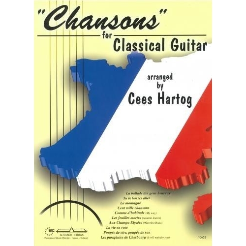 Chansons for Classical Guitar - Arr: Cees Hartog