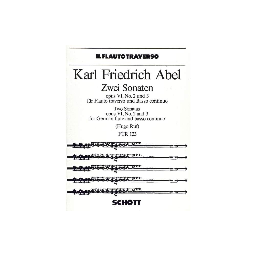Abel, Carl Friedrich - Two Sonatas op. 6/2 + 3 