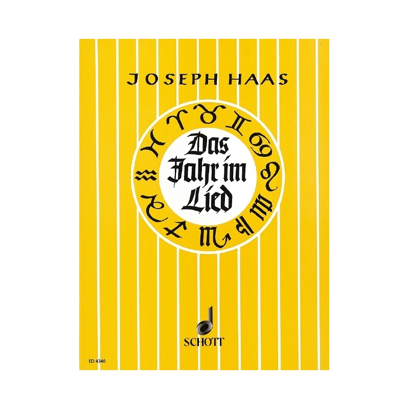 Haas, Joseph - Das Jahr im Lied op. 103 