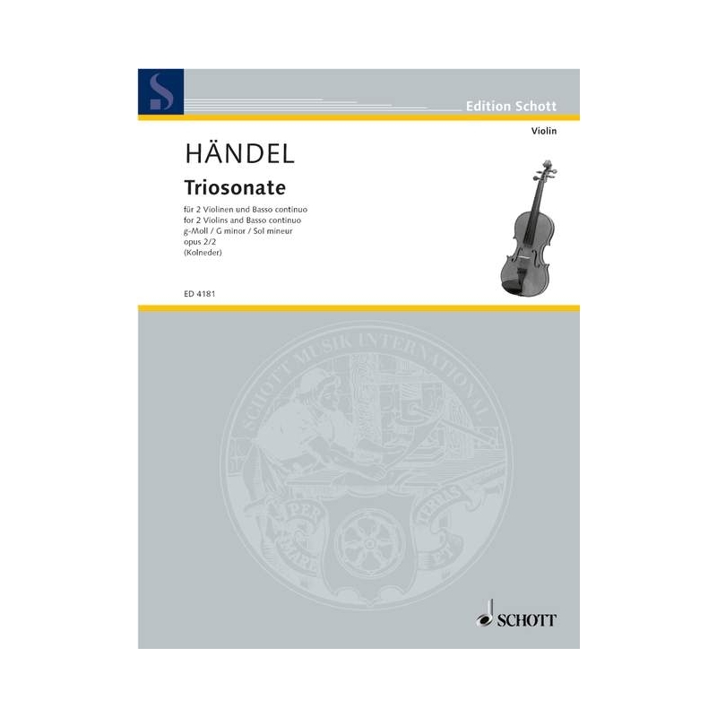 Handel, George Frideric - Nine Trio Sonatas op. 2 