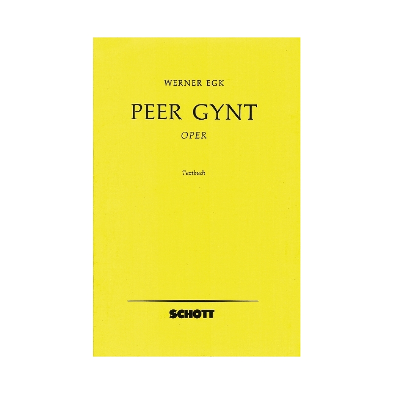 Egk, Werner - Peer Gynt 