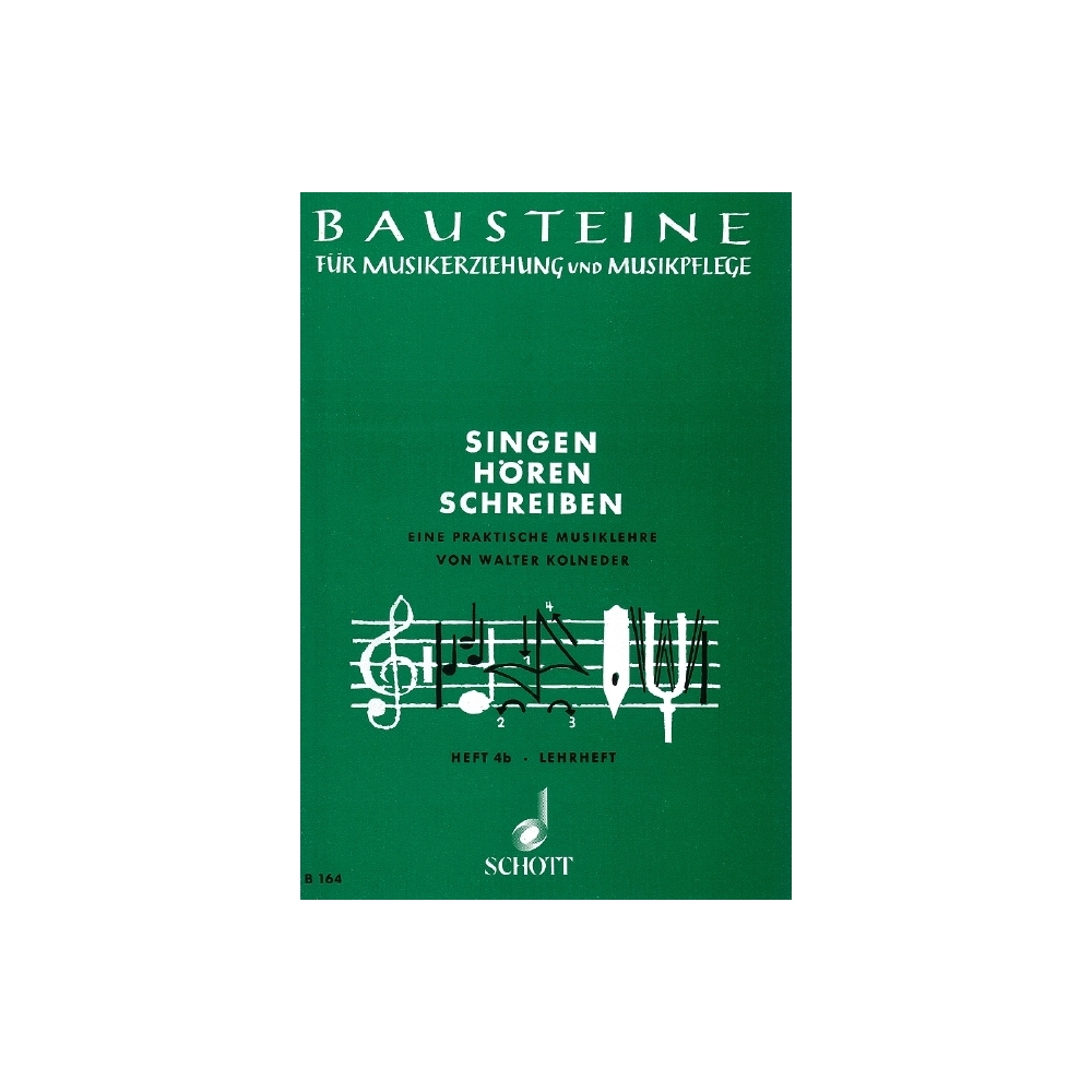 Kolneder, Walter - Singen - Hören - Schreiben Issue 4b