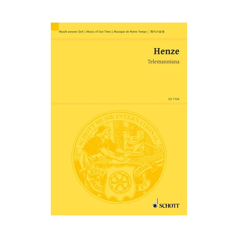 Henze, Hans Werner - Telemanniana 