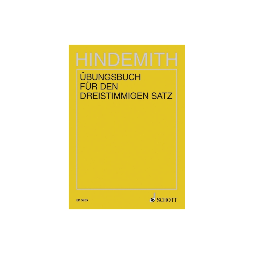 Hindemith, Paul - Unterweisung im Tonsatz Vol. 3