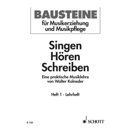 Kolneder, Walter - Singen -...