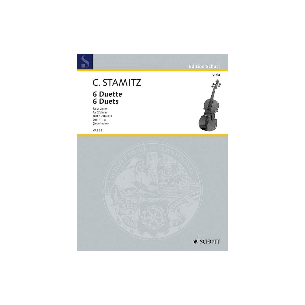 Stamitz, Carl Philipp - 6 Duette 
