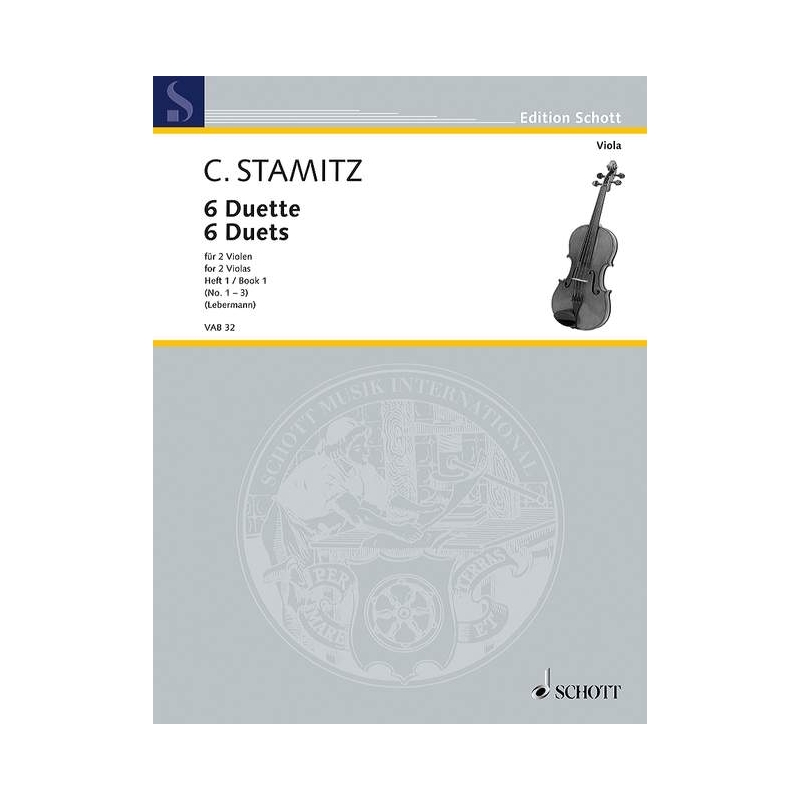 Stamitz, Carl Philipp - 6 Duette 