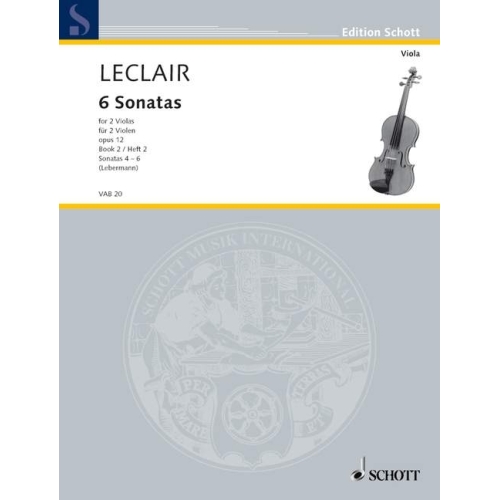 Leclair, Jean-Marie - Six...