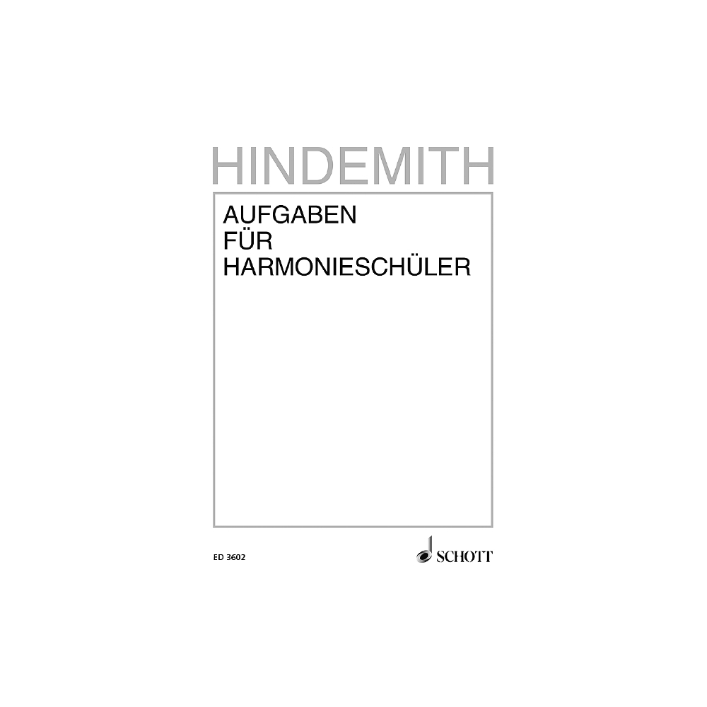 Hindemith, Paul - A Concentrated Course in Traditional Harmony I Part 1
