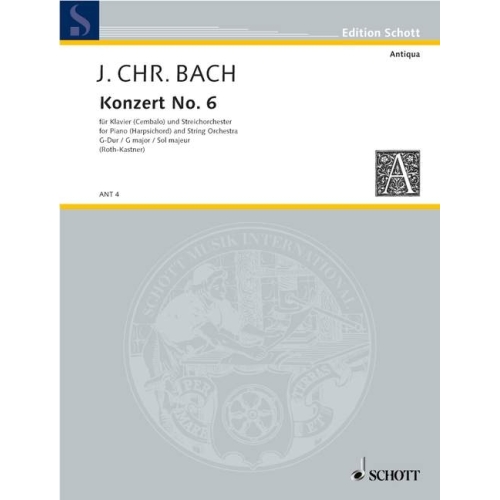 Bach, J.C - Concerto No. 6...