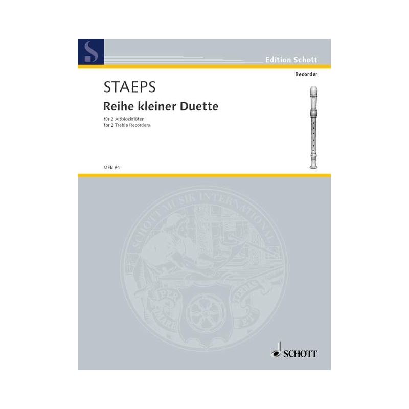 Staeps, Hans Ulrich - Reihe kleiner Duette 