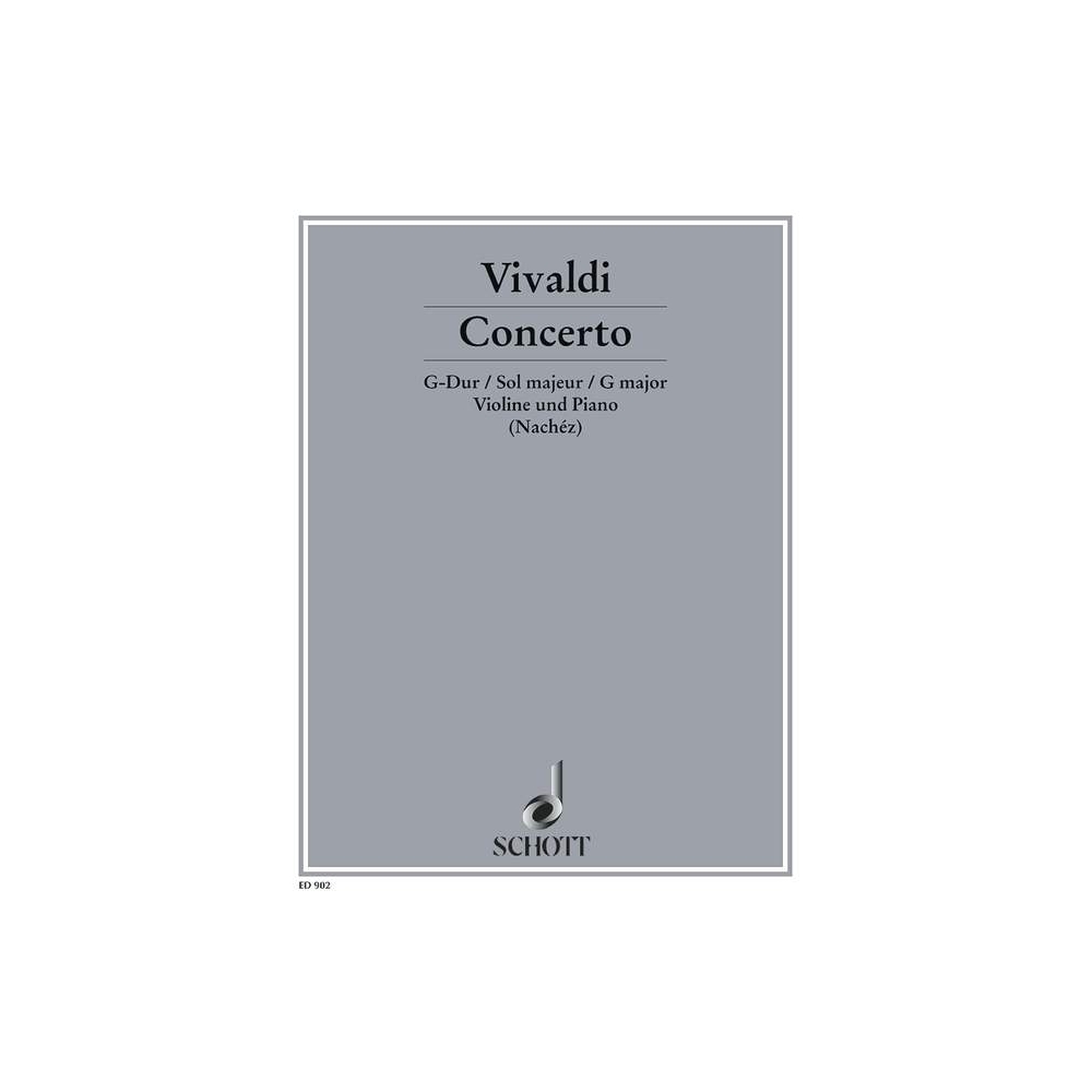 Vivaldi, Antonio - Concerto in G Major RV 298/PV 100 