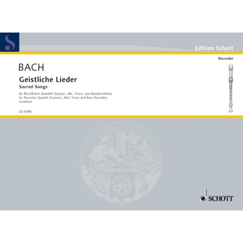 Bach, J.S - Sacred Songs 