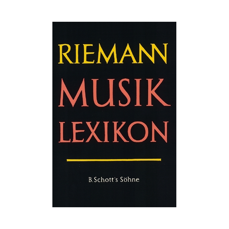 Riemann Musiklexikon Vol. 3