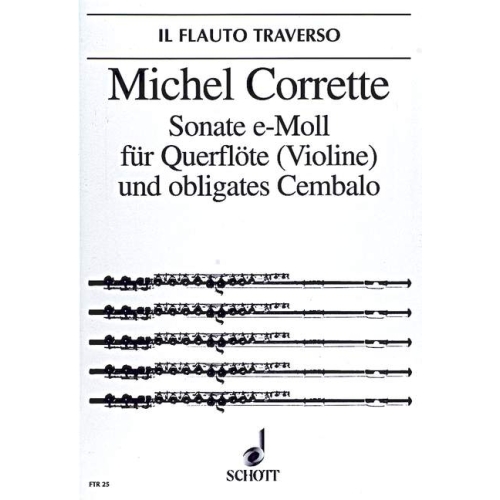 Corrette, Michel - Sonata E...