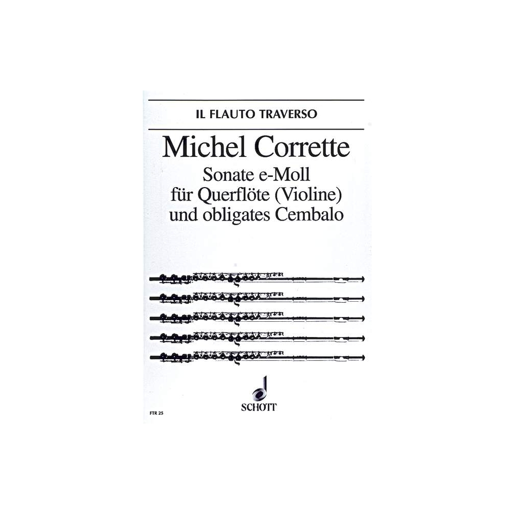 Corrette, Michel - Sonata E minor op. 25/4 